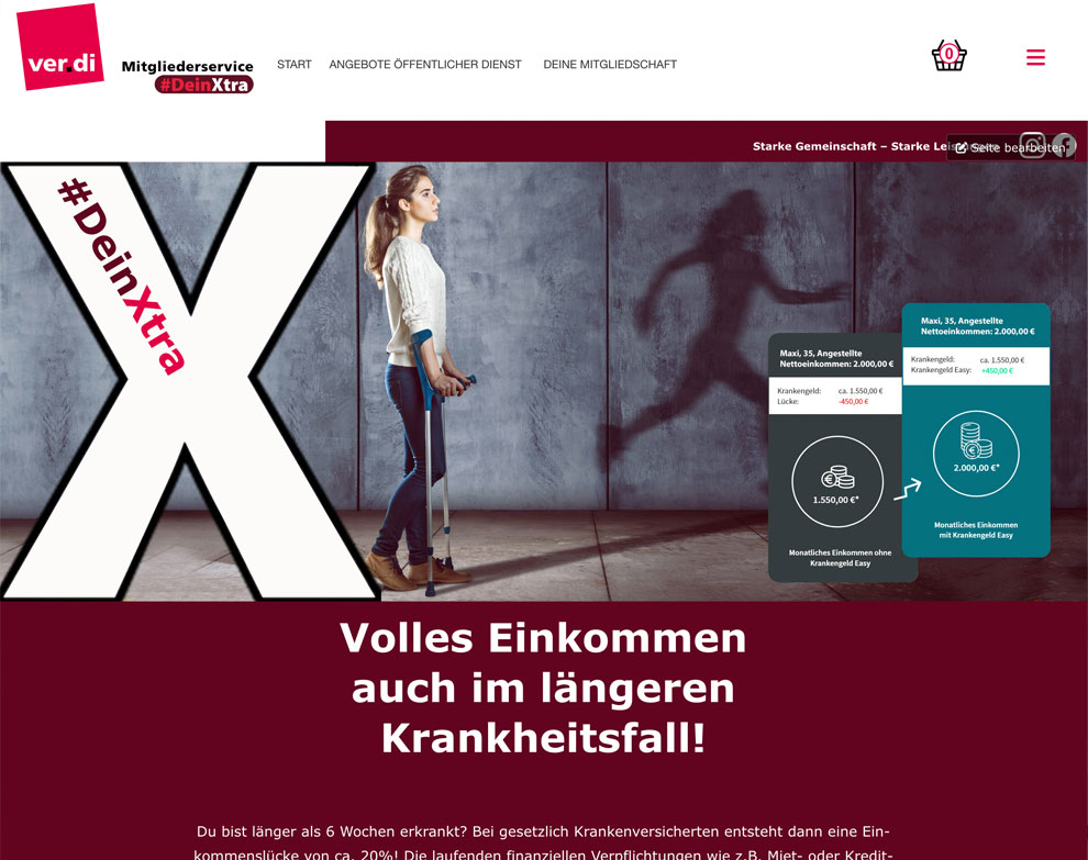 Angebot von ver.di #DeinXtra